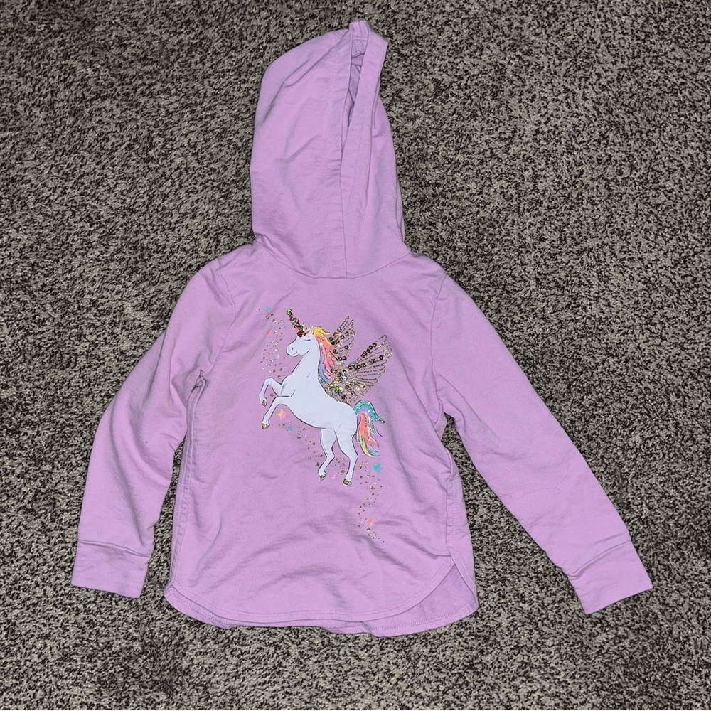 Unicorn hoodie sweatshirt